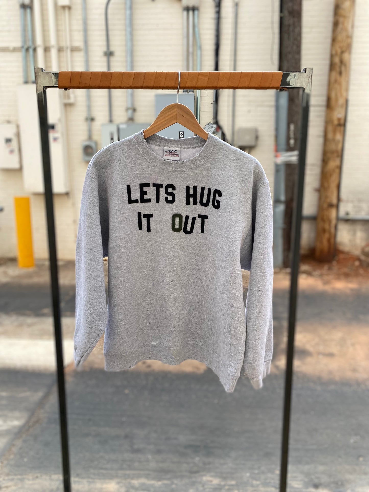 Hug It Out One of a Kind Vintage Sweatshirt