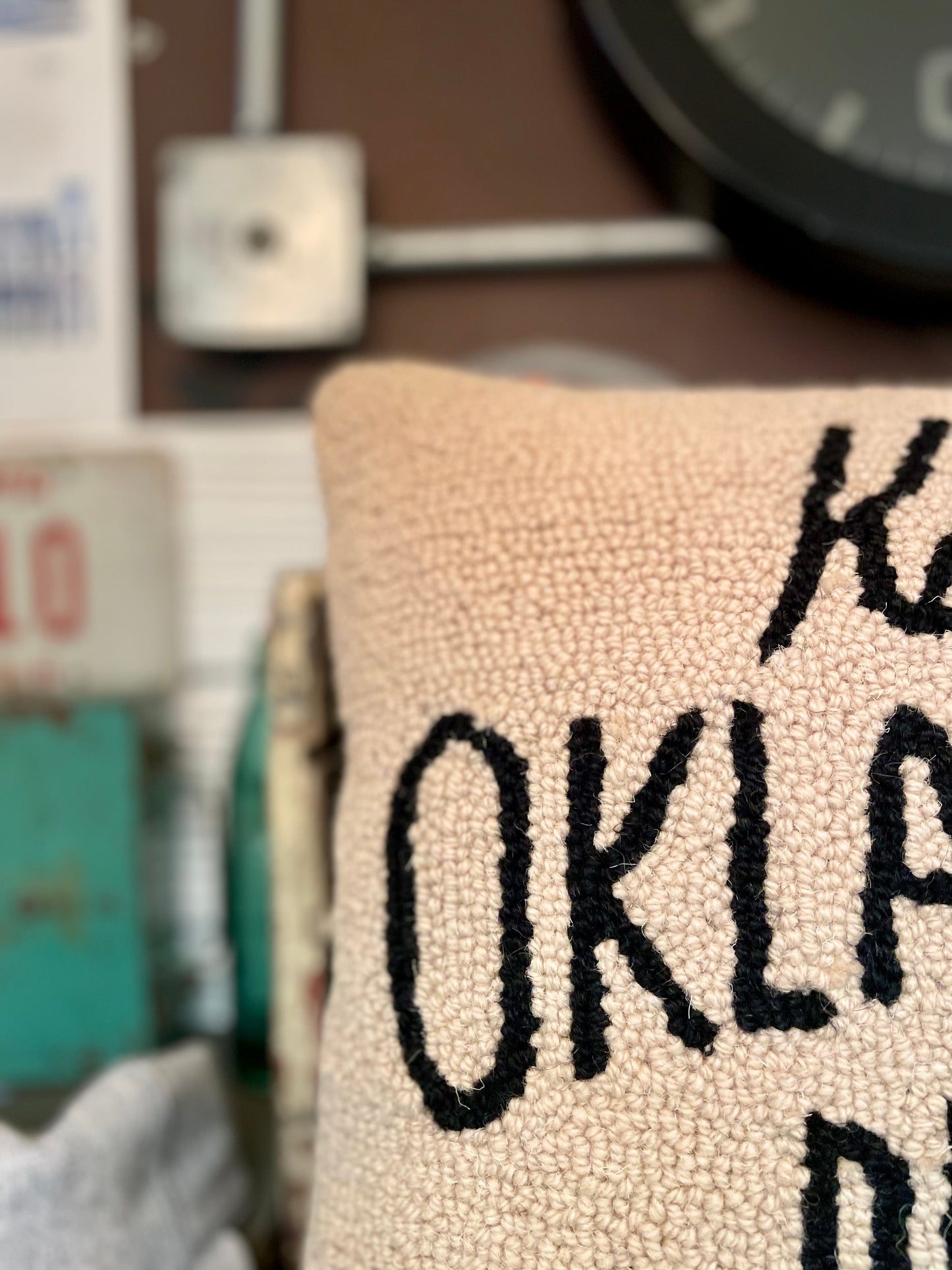 Oklahoma Is Dope Pillow 16x16"