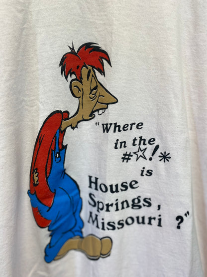 Vintage Where in the #*!* is House Springs, Missouri Tee
