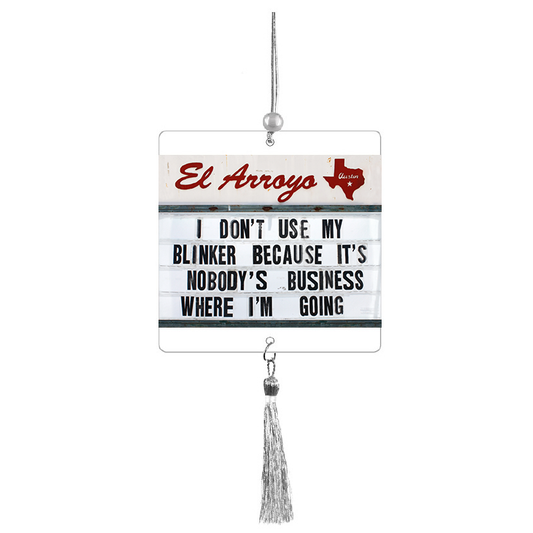 Nobody's Business Car Air Freshener
