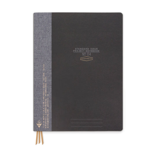 Black Standard Issue - Bookcloth Spine Flex Planner