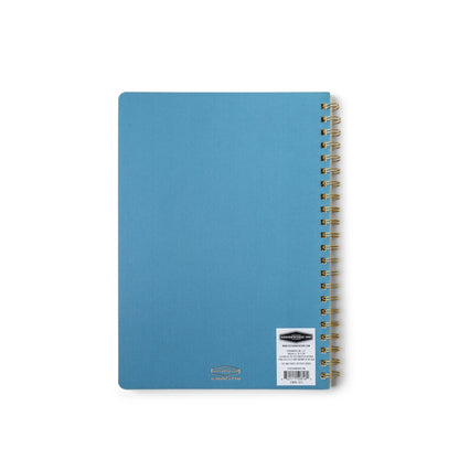 Twin Wire Notebook Large - Classic Blue
