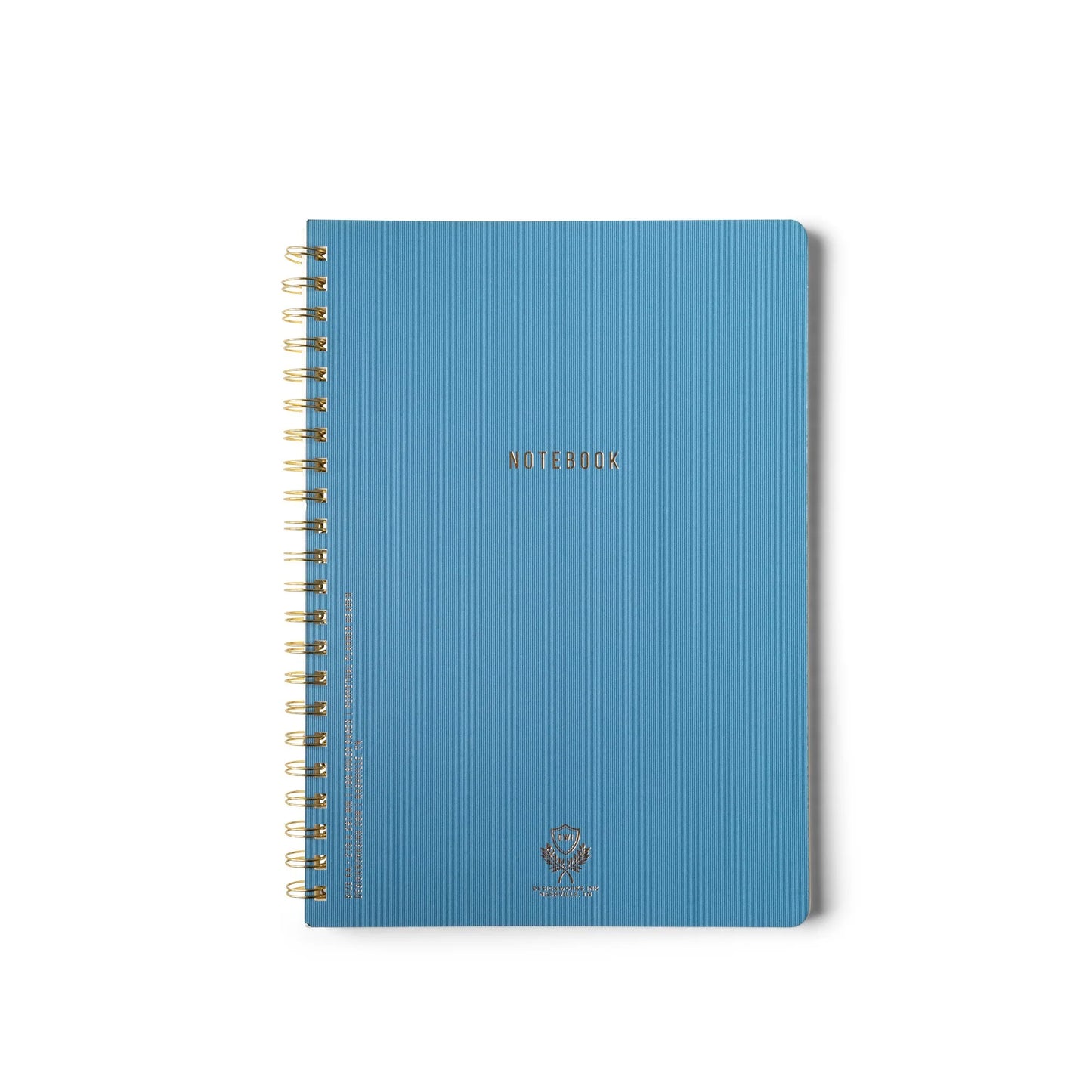 Twin Wire Notebook Large - Classic Blue