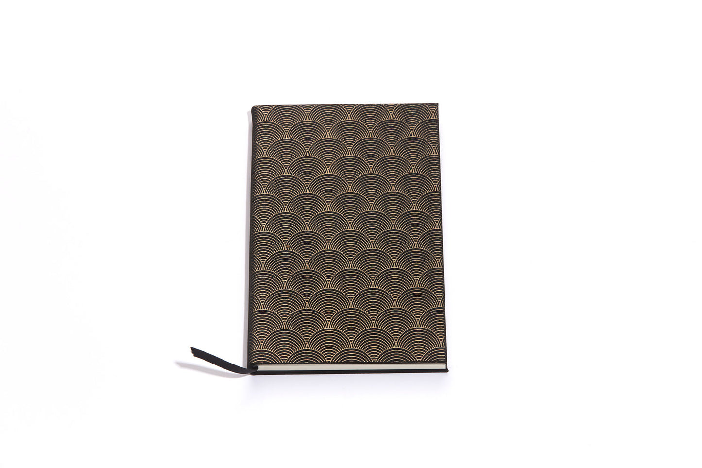 Arches Black and Gold Faux Leather Journal