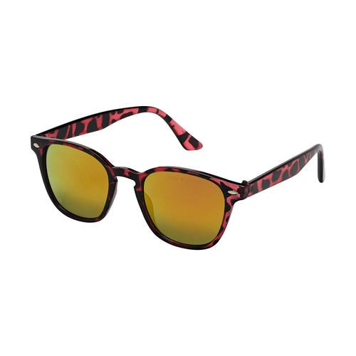 Kids -  Red Tortoise Square Sunglasses