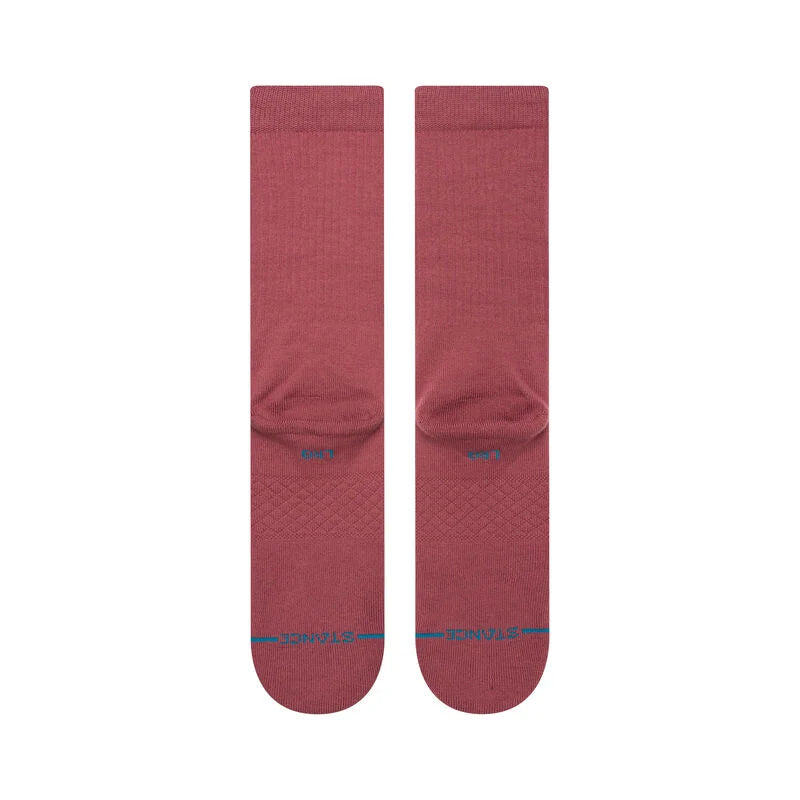 Icon Crew Socks - Rebel Rose - LG