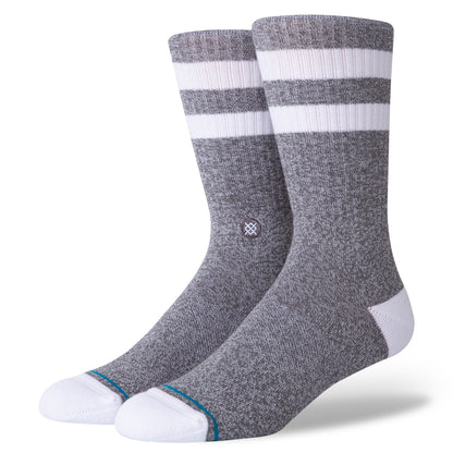 Joven 3 Pack Crew Socks - Grey - Large