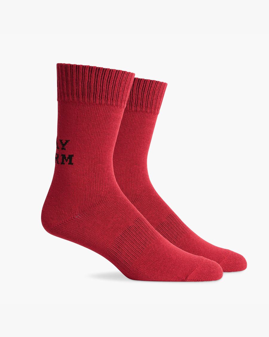 Stay Warm Socks - Red