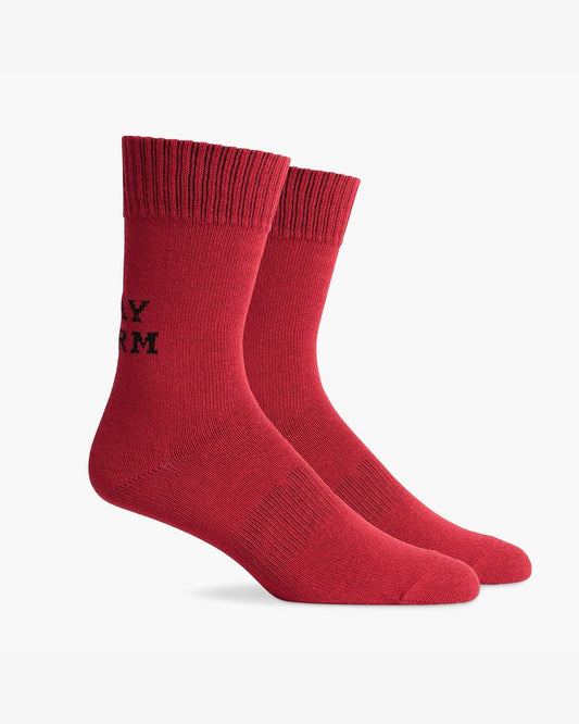 Stay Warm Socks - Red