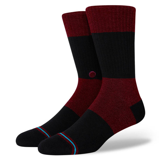 Sharif Crew Socks - Black - LG