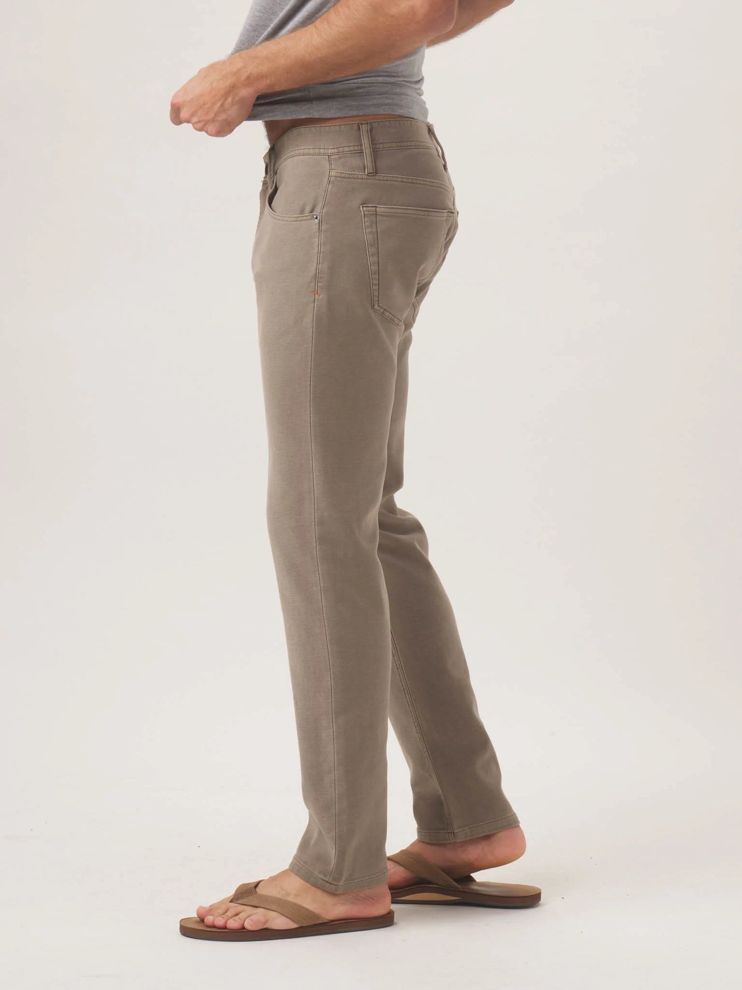 Comfort Terry Pant - Taupe