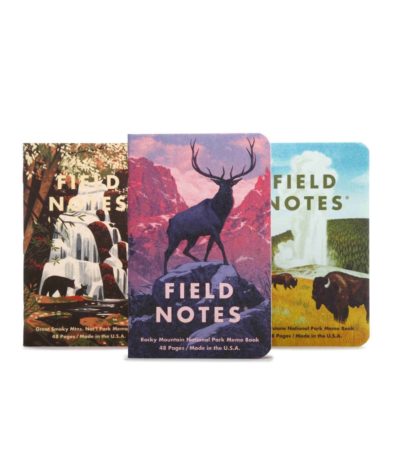 National Parks 3-Pack - Series C: Rocky, Smoky, Yellowstone
