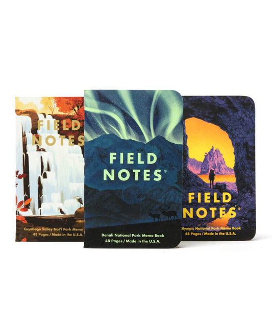 National Parks 3-Pack - Series E: Denali, Cuyahoga, Olympic