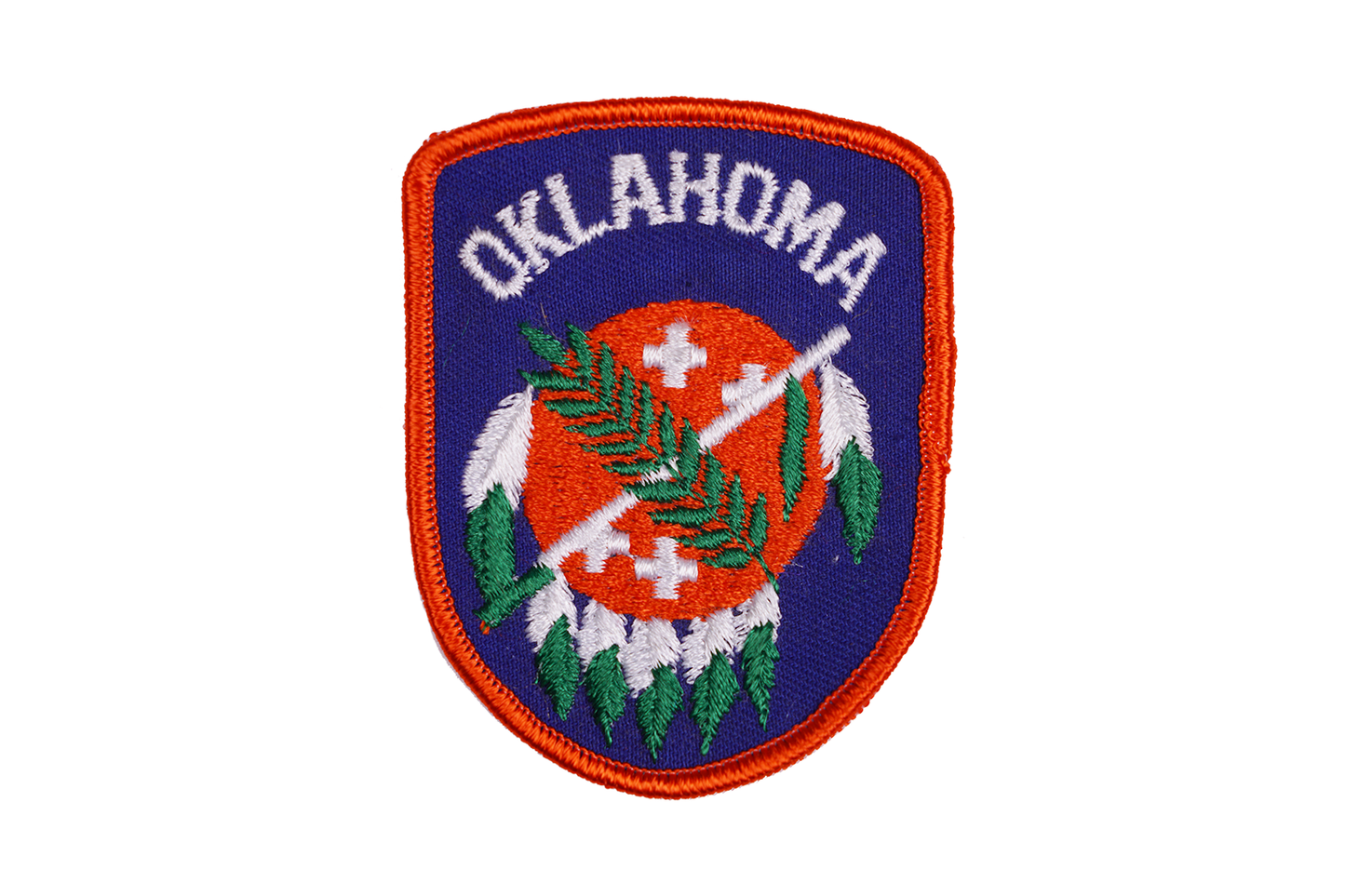 Vintage Oklahoma Embroidered Patch