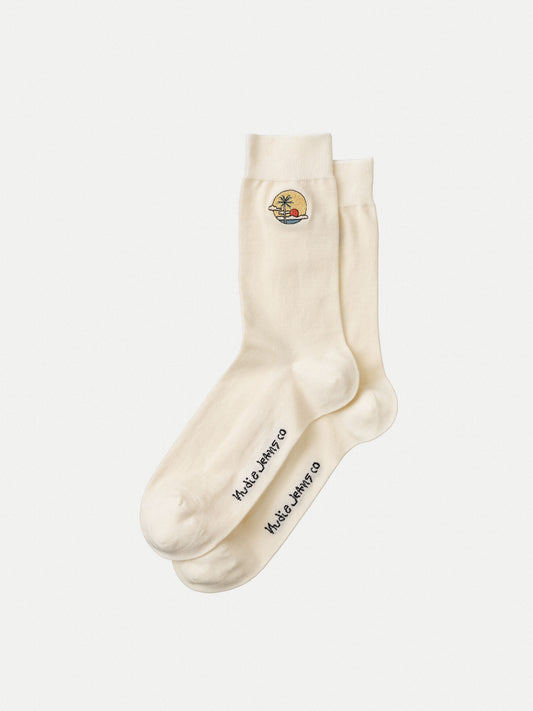 Olsson Sunset Socks - Off White