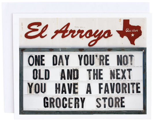 Grocery Store Card