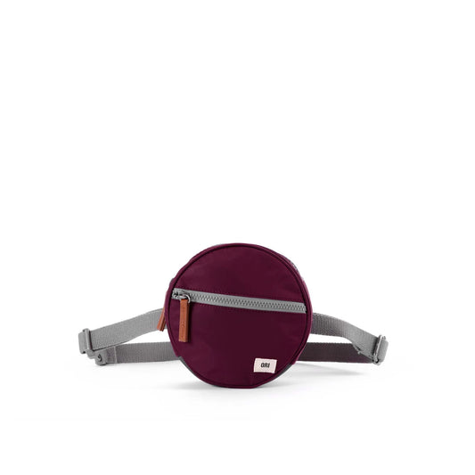 Paddington D Hip Bag Sustainable Plum (Nylon) - Small