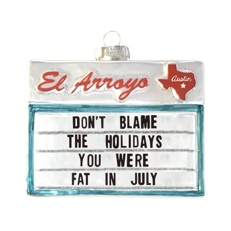 Ornament - Fat In July