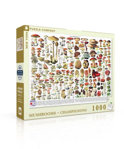 Mushrooms - Champignons Puzzle 1000pc