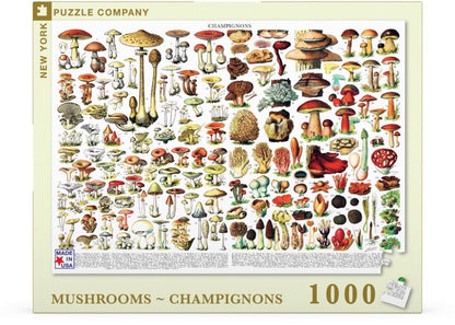 Mushrooms - Champignons Puzzle 1000pc