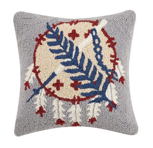 Neutral Oklahoma Flag 16"x16" Pillow