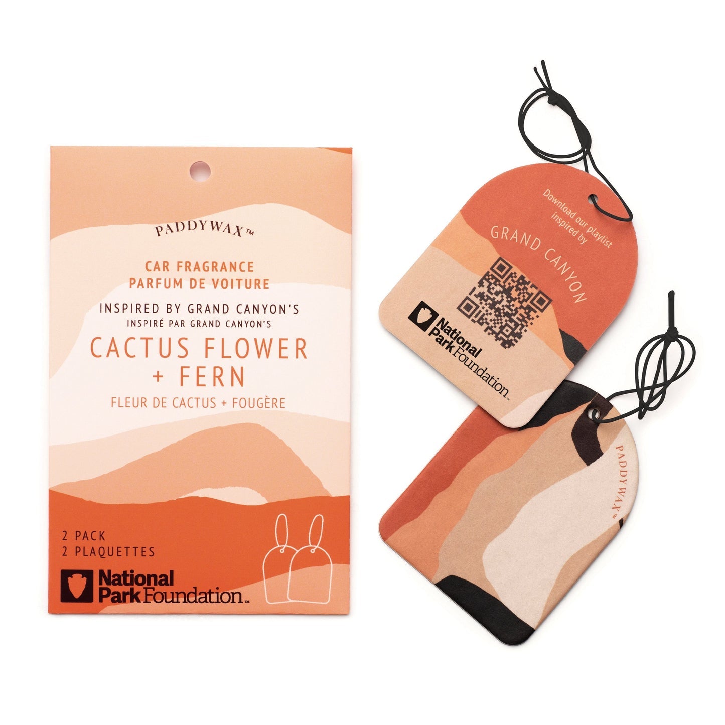 Parks Grand Canyon Car Fragrance - Cactus Flower + Fern