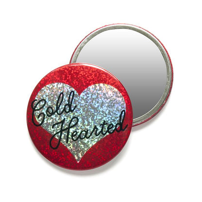 FINAL SALE-Cold Hearted Pocket Mirror