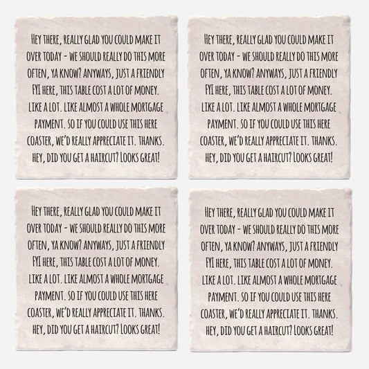Passive Aggressive Coasters