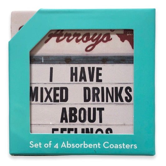 Coaster Set - Mixed Drinks