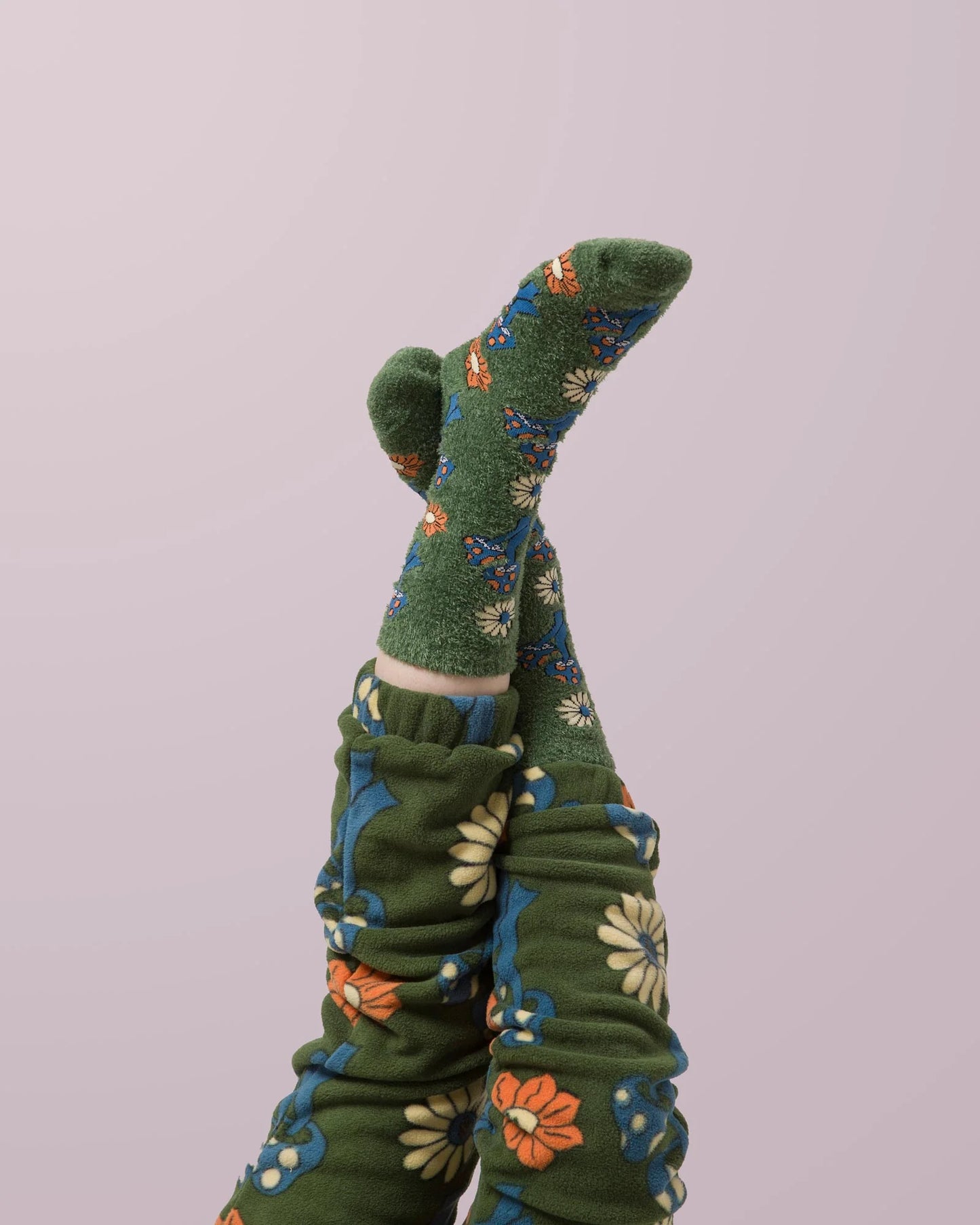 Power To The Parks Shrooms Cozy Socks