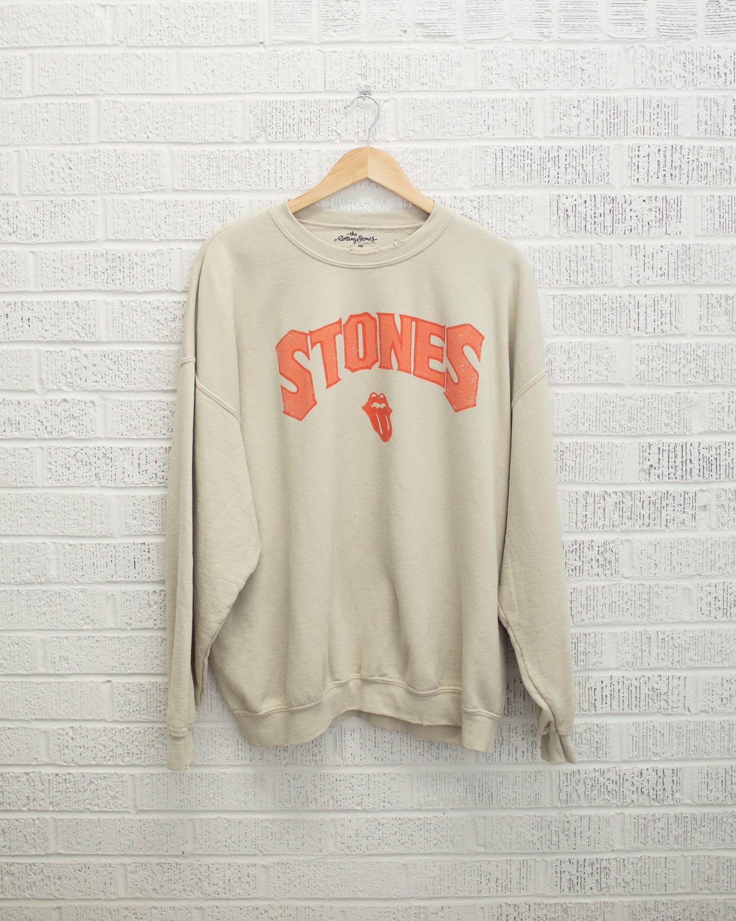 Rolling Stones Arch Thrifted Sweatshirt