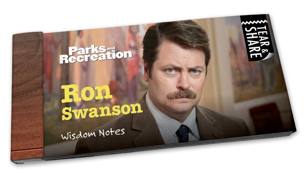 Ron Swanson Mini Removable Wisdom Notes