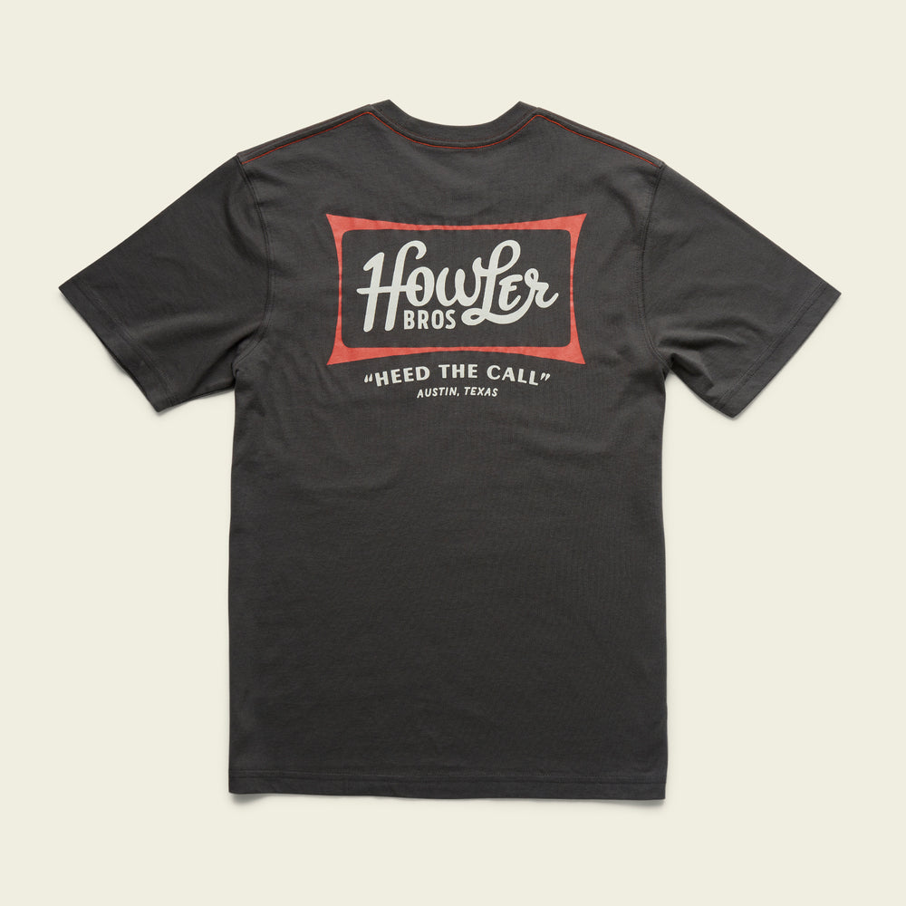 Howler Classic Pocket T-Shirt - Antique Black