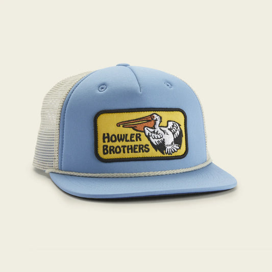 Structured Snapback - Pelican Badge - Blue