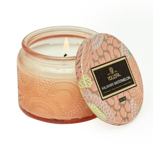 Petite Embossed Candle - Kalahari Watermelon