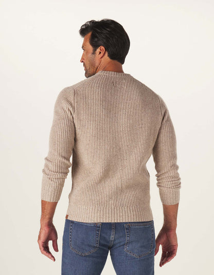 Kennedy Crew Sweater - Stone