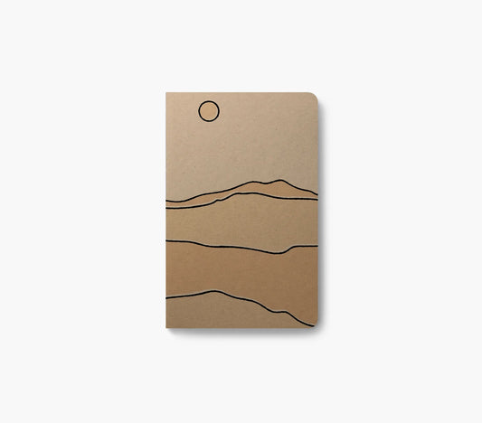 Sandscape Kraft Classic Layflat Notebook