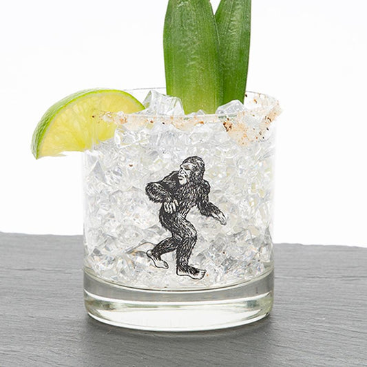 Bigfoot Rocks Glass