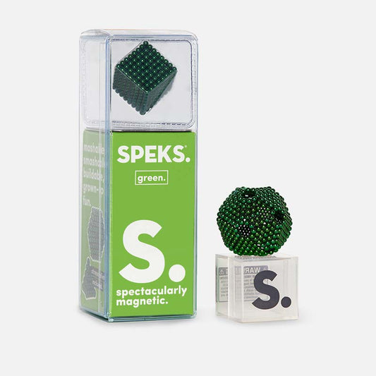 Green Speks 2.5mm Magnet Balls