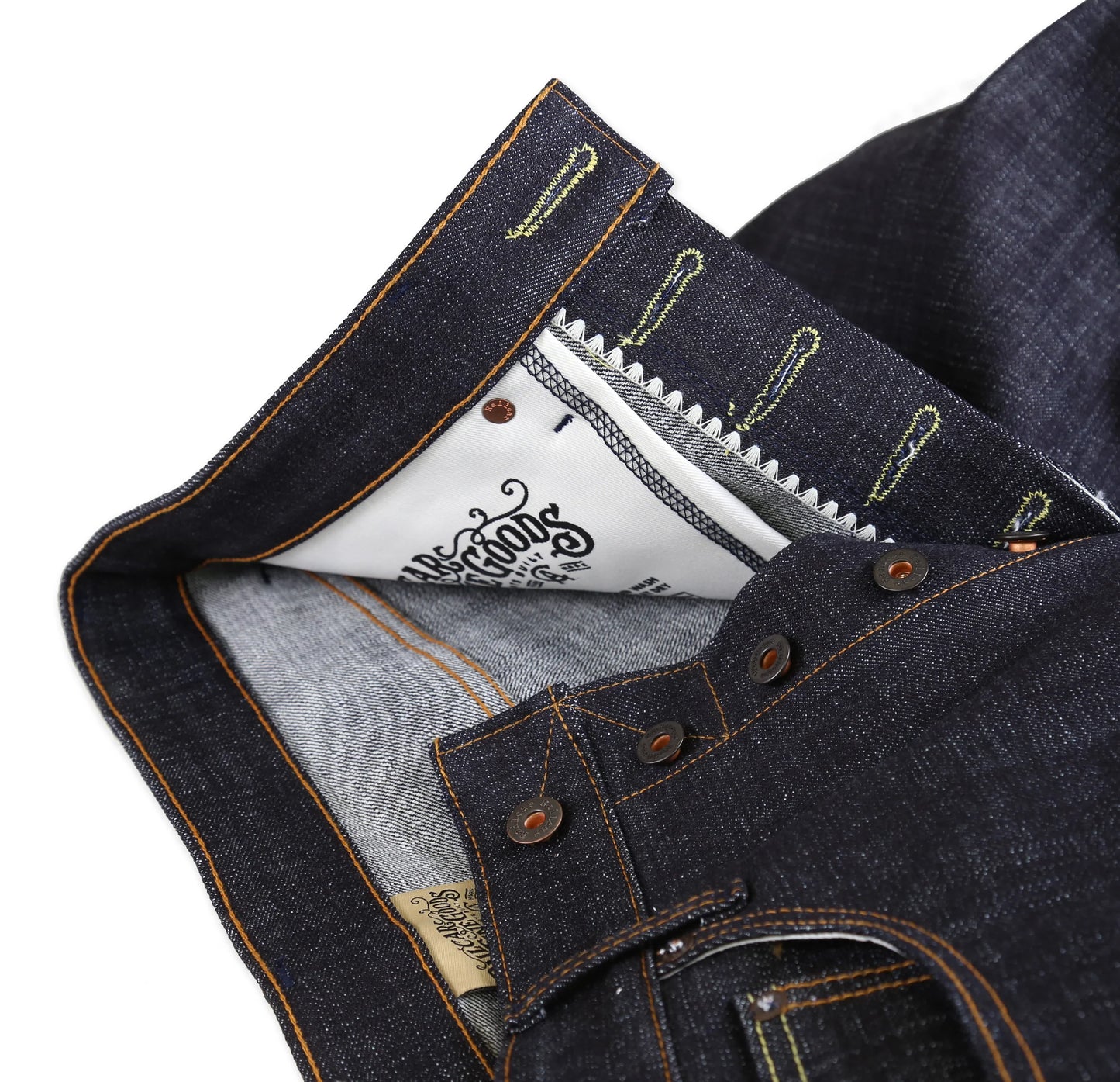 Spikes X075 Taper Leg 14.5 Oz Dark Indigo Selvedge