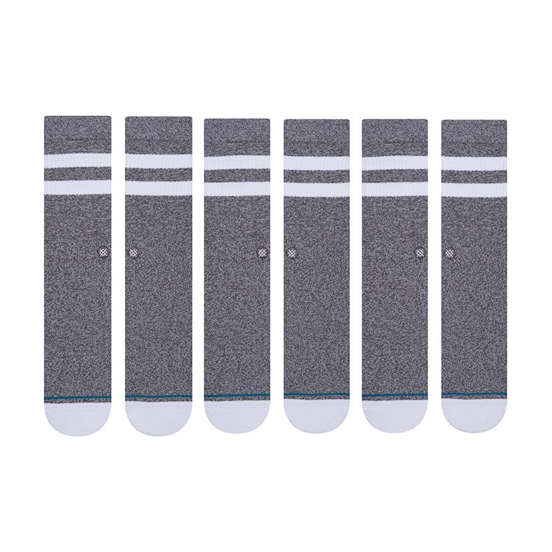 Joven 3 Pack Crew Socks - Grey - Medium