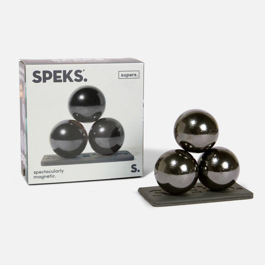 Supers 33mm Magnet Balls - Gunmetal (3-Set)
