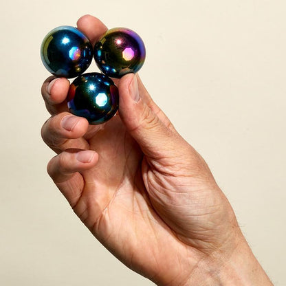 Supers 33mm Magnet Balls - Oil Slick (3-Set)