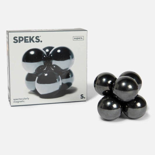Supers 33mm Magnet Balls - Gunmetal (6-Set)