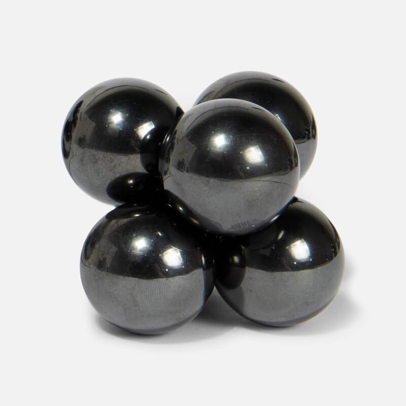 Supers 33mm Magnet Balls - Gunmetal (6-Set)