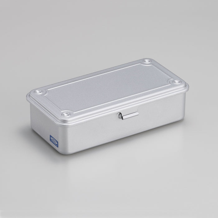 Steel Stackable Storage Box - Silver