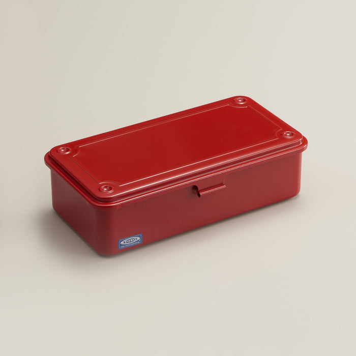 Stacker Box Red Steel Stackable Storage Box - Red – Blue Seven