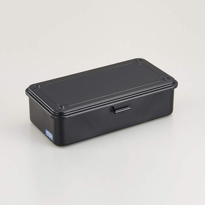 Steel Stackable Storage Box - Black