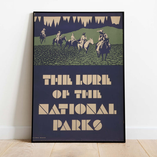 Vintage Lure of the National Parks Print