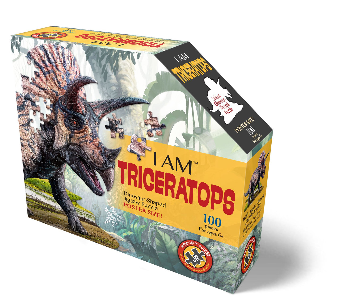 I Am Triceratops 100 pc Puzzle